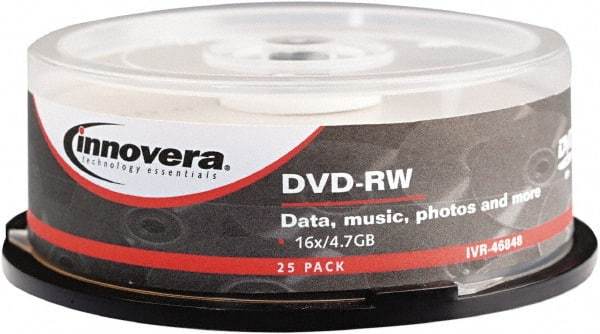 innovera - DVD-RW Discs - Use with CD, DVD Drives - A1 Tooling