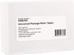 innovera - 5-1/4" Long, White Postage Label - For Pitney Bowes DM100i, DM200L, E700, E707, K700, Mailstation, P700 - A1 Tooling