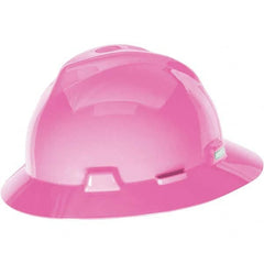 MSA - ANSI Type I Class E 4-Point Ratchet Full Brim Hard Hat - A1 Tooling