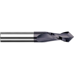 Drill Mill: 3/32″ Dia, 3/8″ LOC, 2 Flutes, 100 ° Point, Solid Carbide 1-1/2″ OAL, 1/8″ Shank Dia, AlTiN Finish