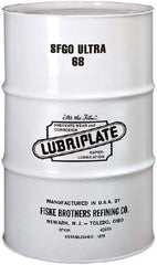 Lubriplate - 55 Gal Drum, ISO 68, SAE 30, Air Compressor Oil - 5°F to 395°, 325 Viscosity (SUS) at 100°F, 59 Viscosity (SUS) at 210°F - A1 Tooling