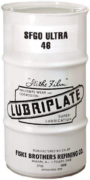 Lubriplate - 16 Gal Drum, ISO 46, SAE 20, Air Compressor Oil - 5°F to 380°, 220 Viscosity (SUS) at 100°F, 52 Viscosity (SUS) at 210°F - A1 Tooling