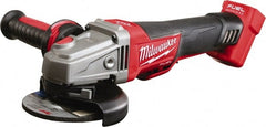 Corded Angle Grinder: 4-1/2″ Wheel Dia, 8,500 RPM, 5/8-11 Spindle 6A, 18V, Paddle Switch