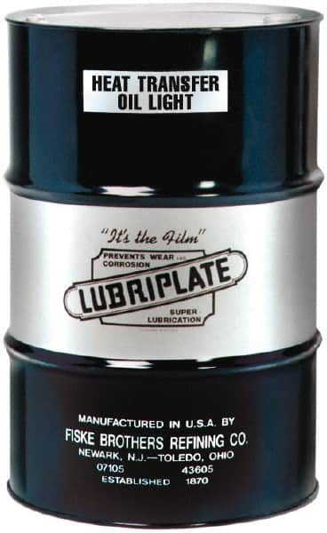 Lubriplate - 55 Gal Drum, Mineral Heat Transfer Oil - SAE 20, ISO 68, 9 cSt at 100°C, 60 cSt at 40°C - A1 Tooling