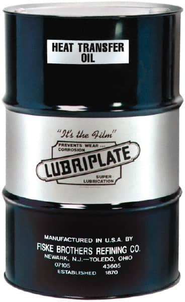 Lubriplate - 55 Gal Drum, Mineral Heat Transfer Oil - SAE 40, ISO 100, 14 cSt at 100°C, 135 cSt at 40°C - A1 Tooling