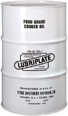 Lubriplate - 55 Gal Drum Mineral Cooker/Sterilizer Oil - SAE 40, ISO 150, 157.27 cSt at 40°C & 15.53 cSt at 100°C, Food Grade - A1 Tooling