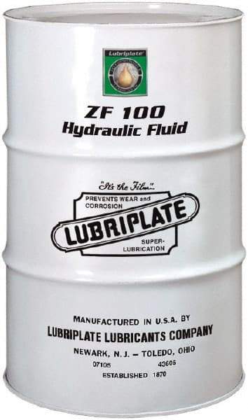 Lubriplate - 55 Gal Drum, Mineral Hydraulic Oil - SAE 30, ISO 100, 101.1 cSt at 40°C, 11.25 cSt at 100°C - A1 Tooling