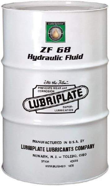 Lubriplate - 55 Gal Drum, Mineral Hydraulic Oil - SAE 20, ISO 68, 69.83 cSt at 40°, 8.2 cSt at 100°C - A1 Tooling