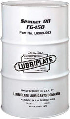 Lubriplate - 55 Gal Drum Mineral Seamer Oil - SAE 40, ISO 150, 109 cSt at 40°C & 12 cSt at 100°C, Food Grade - A1 Tooling