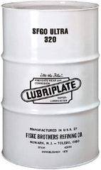 Lubriplate - 55 Gal Drum, Synthetic Gear Oil - 10°F to 420°F, 1557 SUS Viscosity at 100°F, 161 SUS Viscosity at 210°F, ISO 320 - A1 Tooling