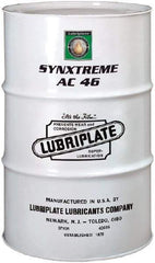 Lubriplate - 55 Gal Drum, ISO 46, SAE 20, Air Compressor Oil - 10°F to 427°, 46 Viscosity (cSt) at 40°C, 7 Viscosity (cSt) at 100°C - A1 Tooling