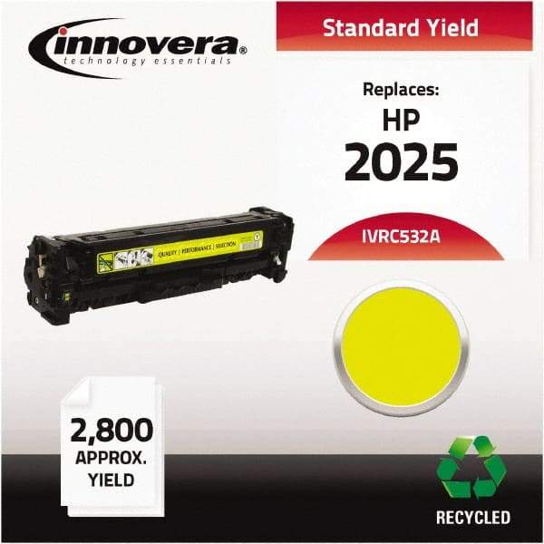 innovera - Yellow Toner Cartridge - Use with HP Color LaserJet CP2025 - A1 Tooling