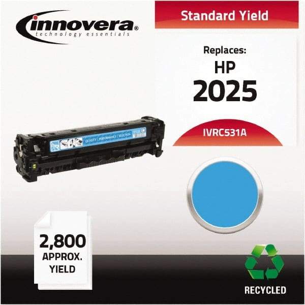 innovera - Cyan Toner Cartridge - Use with HP Color LaserJet CP2025 - A1 Tooling