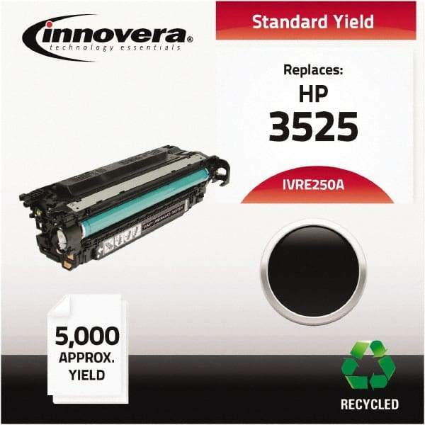 innovera - Black Toner Cartridge - Use with HP Color LaserJet CM3530 MFP, CM3530FS MFP, CP3525DN, CP3525N, CP3525X - A1 Tooling