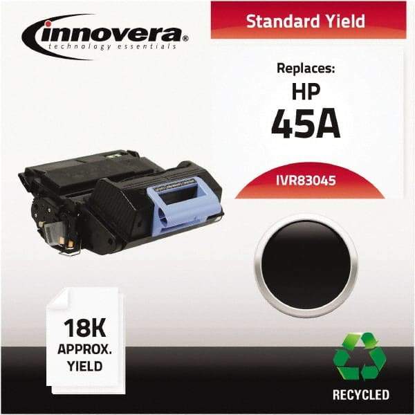 innovera - Black Toner Cartridge - Use with HP LaserJet 4345 MFP, 4345X MFP, 4345XM MFP, 4345XS MFP, M4345 MFP, M4345X, M4345XM, M4345XS - A1 Tooling