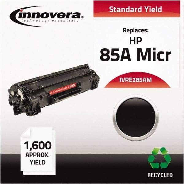 innovera - Black MICR Toner - Use with HP LaserJet Pro M1130, M1132MFP, M1134MFP, M1136MFP, M1137, M1138, M1139, M1210, M1212NF, HP Laser Jet Pro M1212F, M1213NF, M1214NFH, M1216NFH, M1217NFW, M1219NF, P1100, P1102, P1102W - A1 Tooling