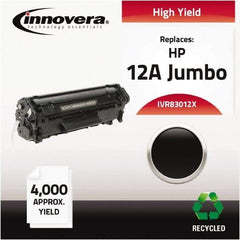 innovera - Black Toner Cartridge - Use with HP LaserJet 1010, 1012, 1015, 1018, 1020, 1022, 3015, 3020, 3030, 3050, 3052, 3055, M1319Fmfp - A1 Tooling