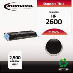 innovera - Black Toner Cartridge - Use with HP Color LaserJet 1600, 2600, CM1015 MFP, CM1017 MFP - A1 Tooling