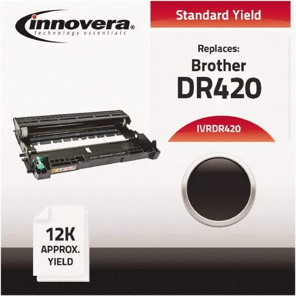 innovera - Black Drum - Use with Brother DCP-7060, 7065DN, HL-2220, 2230, 2280DW, 2240, 2240D, FAX-2840, 2940, MFC-7240, 7360N, 7460DN, 7860DW - A1 Tooling