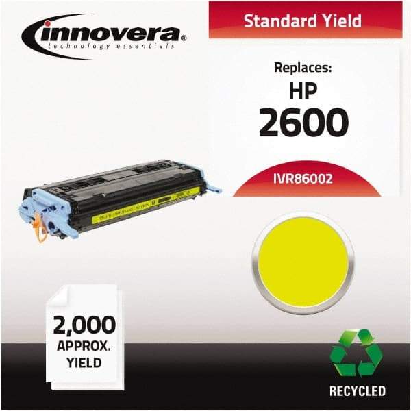 innovera - Yellow Toner Cartridge - Use with HP Color LaserJet 1600, 2600, CM1015 MFP, CM1017 MFP - A1 Tooling