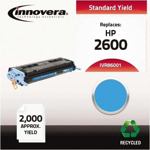 innovera - Cyan Toner Cartridge - Use with HP Color LaserJet 1600, 2600, CM1015 MFP, CM1017 MFP - A1 Tooling