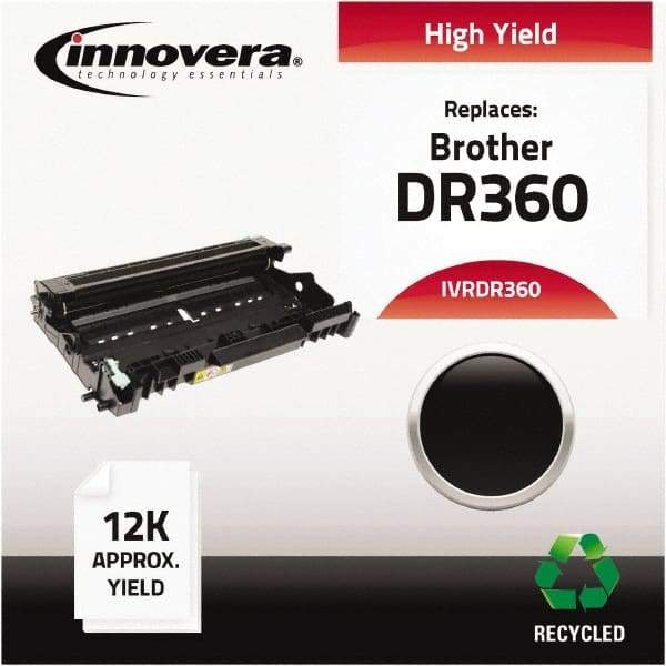 innovera - Black Drum Unit - Use with Brother DCP-7030, 7040, HL-2140, 2150N, 2170W, MFC-7320, 7340, 7345N, 7440N, 7840W - A1 Tooling