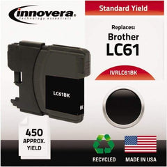 innovera - Black Inkjet Printer Cartridge - Use with Brother DCP-165C, 385C, 585CW, MFC-290C, 490CW, 5490CW, 6490CW, 790CW, 990CW - A1 Tooling