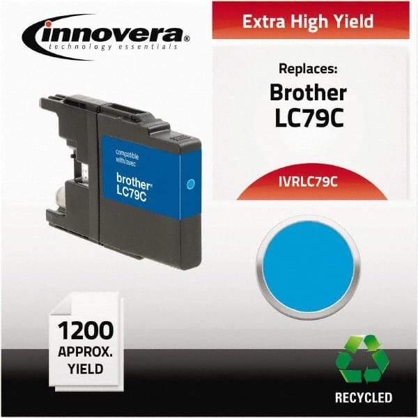 innovera - Cyan Inkjet Printer Cartridge - Use with Brother MFC-J6510DW, MFC-J6710DW, MFC-J6910DW, MFC-J825DW, MFC-J835DW - A1 Tooling