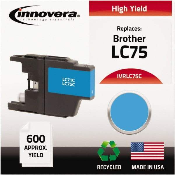 innovera - Cyan Inkjet Printer Cartridge - Use with Brother MFC-J6510DW, MFC-J6710DW, MFC-J6910DW, MFC-J825DW, MFC-J835DW - A1 Tooling