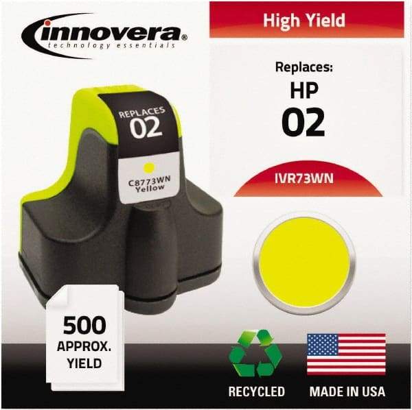 innovera - Yellow Inkjet Printer Cartridge - Use with HP Photosmart C5180, C6180, C7180, D6160, D7145, D7155, D7160, D7345, D7355, D7360, 3110, 3210, 3310, 8250 - A1 Tooling