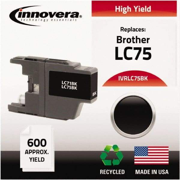 innovera - Black Inkjet Printer Cartridge - Use with Brother MFC-J6510DW, MFC-J6710DW, MFC-J6910DW, MFC-J825DW, MFC-J835DW - A1 Tooling