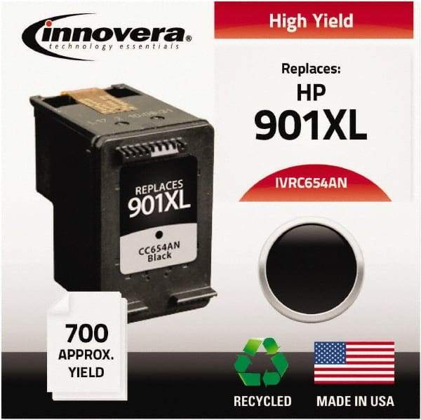 innovera - Black Inkjet Printer Cartridge - Use with HP Officejet J4500, J4600 - A1 Tooling