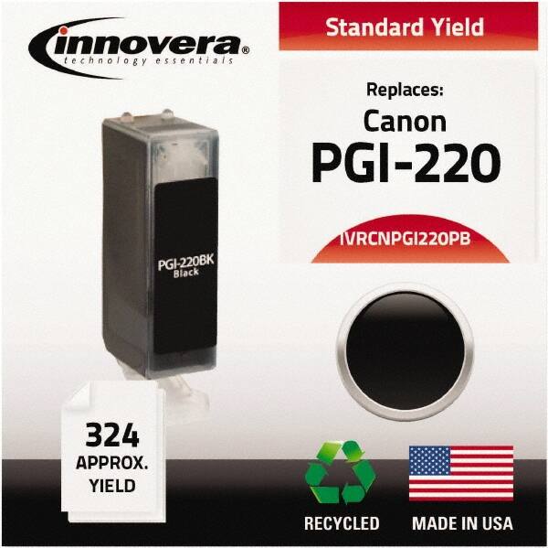 innovera - Black Inkjet Printer Cartridge - Use with Canon PIXMA iP3600, iP4600, iP4700, MP560, MP620, MP640, MP980, MP990, MX860, MX870 - A1 Tooling