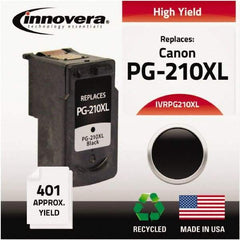 innovera - Black Inkjet Printer Cartridge - Use with Canon PIXMA iP2702, MP240, MP250, MP480, MP490, MX300, MX320, MX330 - A1 Tooling