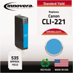 innovera - Cyan Inkjet Printer Cartridge - Use with Canon PIXMA iP3600, iP4600, iP4700, MP560, MP620, MP640, MP980, MP990, MX860, MX870 - A1 Tooling