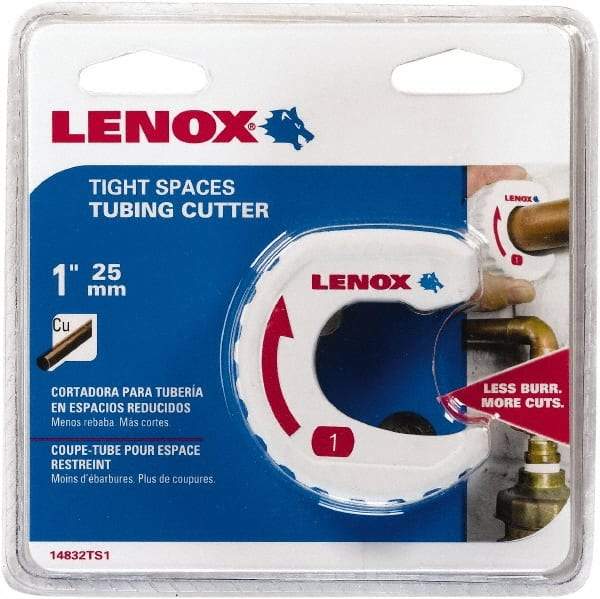 Lenox - 1" Pipe Capacity, Tube Cutter - Cuts Copper - A1 Tooling