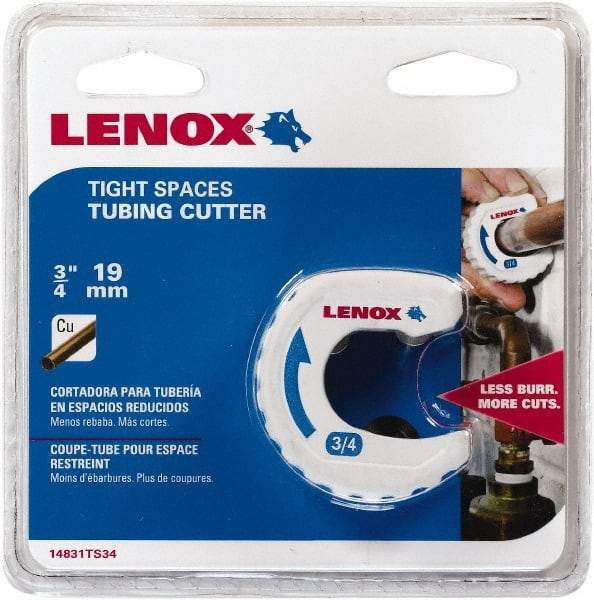 Lenox - 3/4" Pipe Capacity, Tube Cutter - Cuts Copper - A1 Tooling