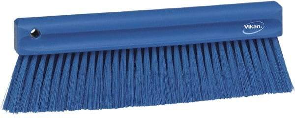 Vikan - Polyester Counter Brush - 2" Bristle Length, 11" Long x 1-1/4" Wide Head, Blue - A1 Tooling