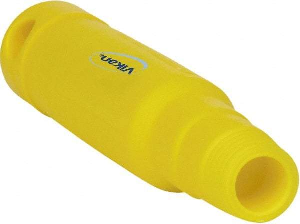 Vikan - 6-1/2 x 1-5/32" Polypropylene Squeegee Handle - European Threaded Connection, Yellow - A1 Tooling