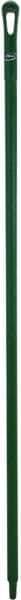 Vikan - 59 x 1-1/4" Polypropylene Squeegee Handle - European Threaded Connection, Green - A1 Tooling