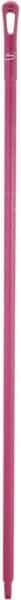 Vikan - 59 x 1-1/4" Polypropylene Squeegee Handle - European Threaded Connection, Pink - A1 Tooling