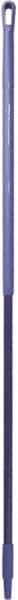 Vikan - 59 x 1-1/4" Fiberglass Squeegee Handle - European Threaded Connection, Purple - A1 Tooling