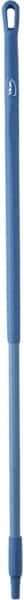 Vikan - 51 x 1-1/4" Fiberglass Squeegee Handle - European Threaded Connection, Blue - A1 Tooling