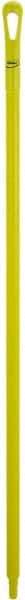 Vikan - 51 x 1-1/4" Polypropylene Squeegee Handle - European Threaded Connection, Yellow - A1 Tooling