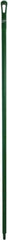 Vikan - 67 x 1-19/64" Polypropylene Squeegee Handle - European Threaded Connection, Green - A1 Tooling