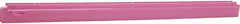 Vikan - 24" Rubber Blade Squeegee Refill - Double Edge, Pink, Plastic Holder - A1 Tooling