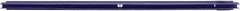 Vikan - 24" Rubber Blade Squeegee Refill - Double Edge, Purple, Plastic Holder - A1 Tooling