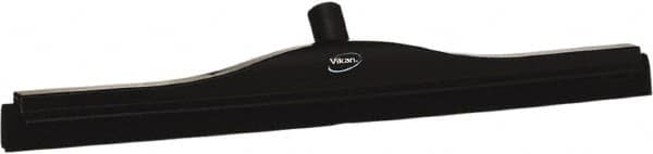 Vikan - 24" Foam Rubber Blade Bench Squeegee - Double Edge, Black, Plastic Holder - A1 Tooling