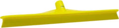 Vikan - 19.67" Rubber Blade Floor Squeegee - Single Edge, Yellow, Plastic Holder - A1 Tooling