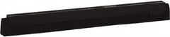 Vikan - 16" Foam Rubber Blade Squeegee Refill - Double Edge, Black, Plastic Holder - A1 Tooling